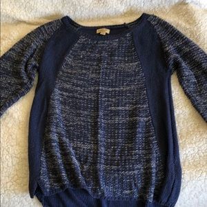 Blue knit sweater (thin)